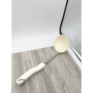 Vintage Bonny Shallow Ladle Nylon Handle 12" Almond